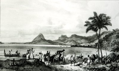 Lagoa Das Tretas by V. Adam